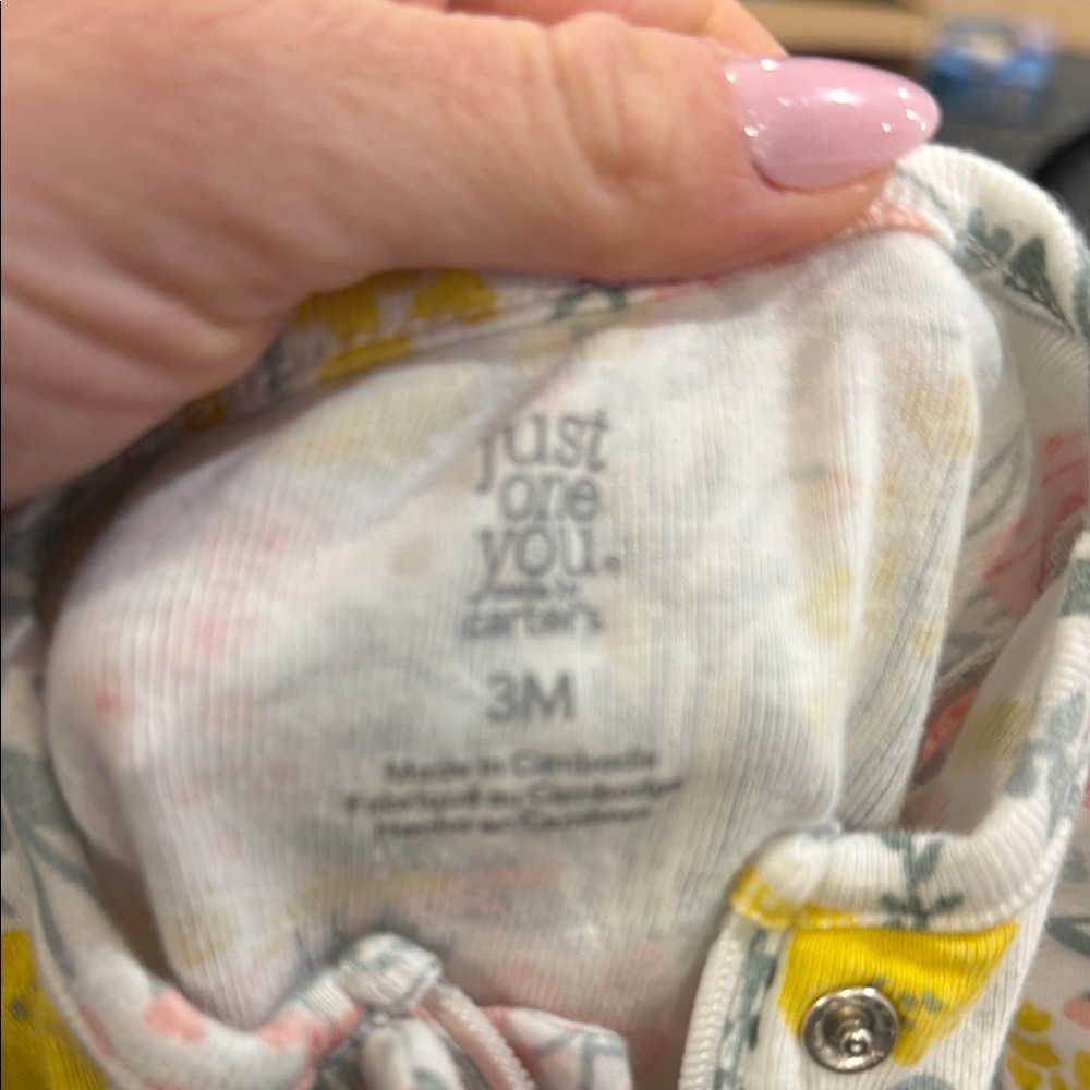 Carters 3 m pj set - Picture 2 of 2